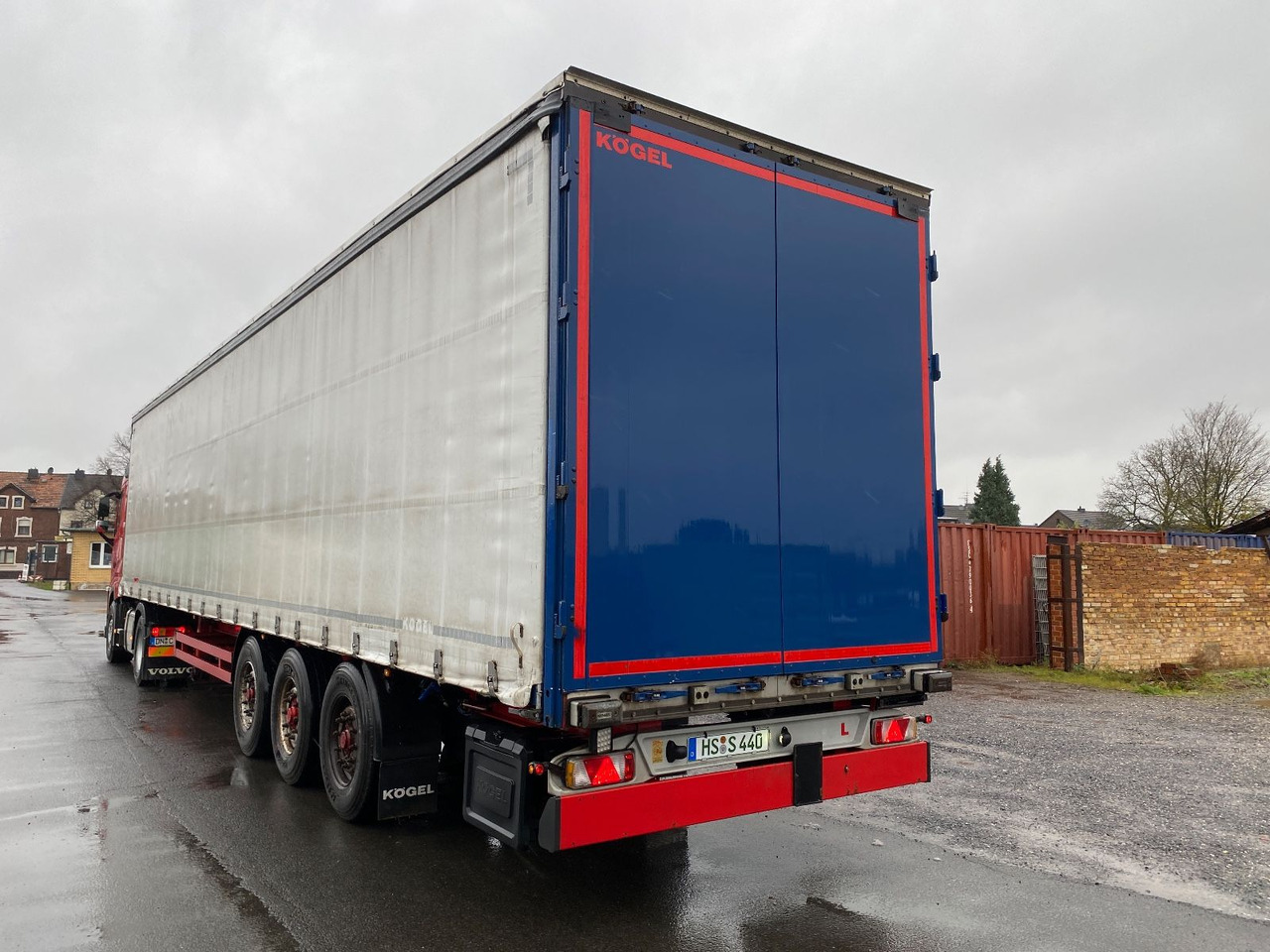 Kögel 3-achs Curtainsider / Edscha/Lenkachse/RSAB - Curtainsider semi-trailer: picture 2 Kögel 3-achs Curtainsider / Edscha/Lenkachse/RSAB - Curtainsider semi-trailer: picture 2
