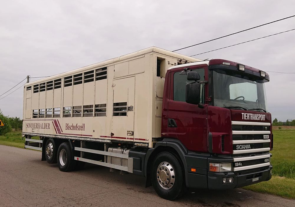 Scania 124 420 Do żywca - Livestock truck: picture 2 Scania 124 420 Do żywca - Livestock truck: picture 2