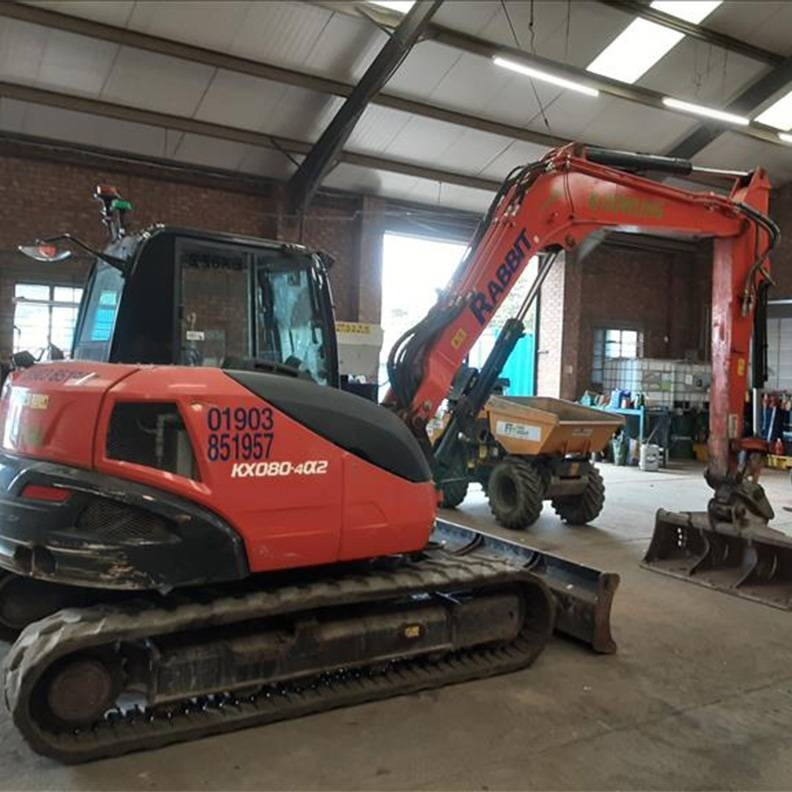 Kubota KX080-4a2 - Mini excavator: picture 5 Kubota KX080-4a2 - Mini excavator: picture 5