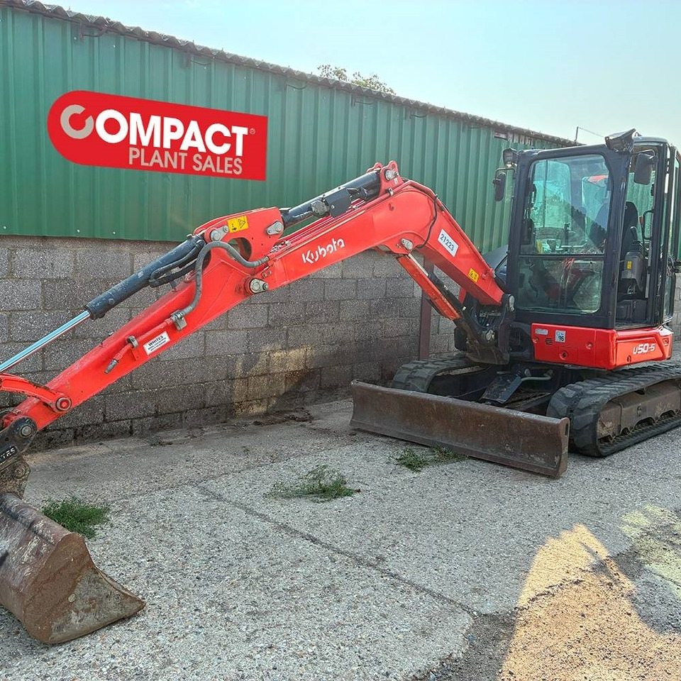 Kubota U 50-5 - Mini excavator: picture 2 Kubota U 50-5 - Mini excavator: picture 2