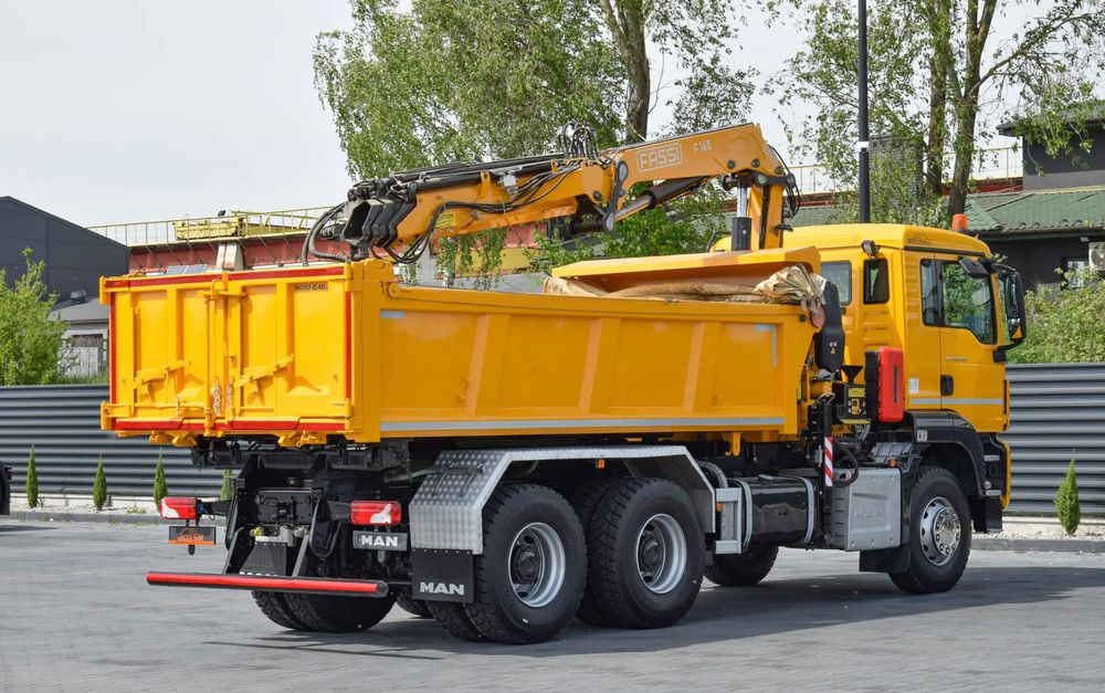 MAN TGS 26.400 / 6x4 / EURO 6 / UDT / HDS FASSI 165 / WYSUW x3 / ROTATOR / CHWYTAK / STEROWANIE RADIOWE / WZMOCNIONA RAMA / WYWROTKA / HYDROBURTA / AUTOMAT / 2017 / NOWE OPONY - 100% / NISKI PRZEBIEG  - Tipper: picture 5 MAN TGS 26.400 / 6x4 / EURO 6 / UDT / HDS FASSI 165 / WYSUW x3 / ROTATOR / CHWYTAK / STEROWANIE RADIOWE / WZMOCNIONA RAMA / WYWROTKA / HYDROBURTA / AUTOMAT / 2017 / NOWE OPONY - 100% / NISKI PRZEBIEG  - Tipper: picture 5