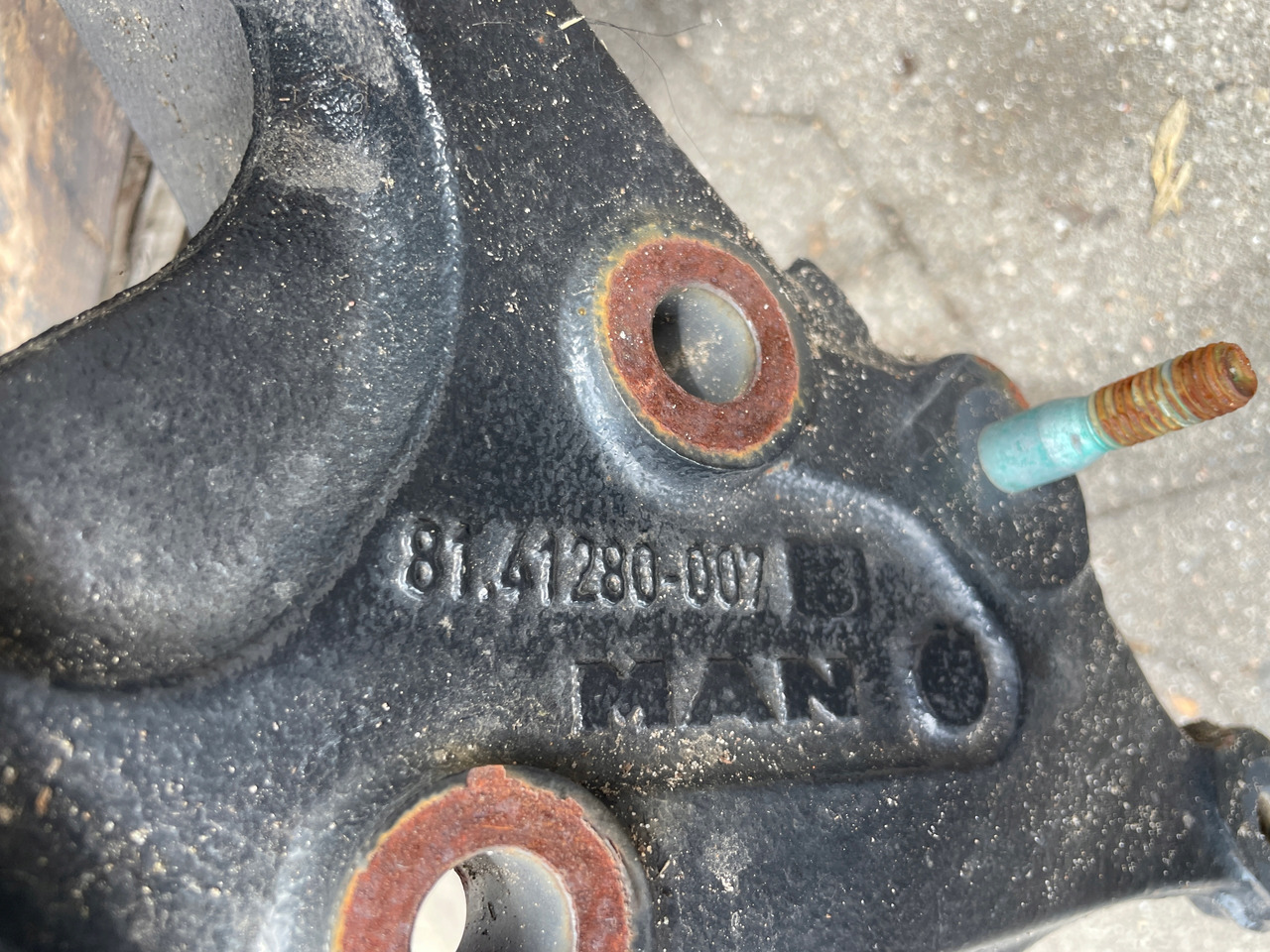 BELKA ZDERZAKA ZDERZAK MAN TGX TGS BUDOWLANY 81412800072 - Bumper for Truck: picture 5 BELKA ZDERZAKA ZDERZAK MAN TGX TGS BUDOWLANY 81412800072 - Bumper for Truck: picture 5