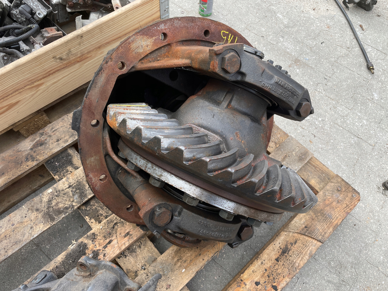 MAN TGX TGS TGA WKŁAD DYFERENCJAŁ MOSTU DYFER 38:15, 81350106301 - Rear axle for Truck: picture 2 MAN TGX TGS TGA WKŁAD DYFERENCJAŁ MOSTU DYFER 38:15, 81350106301 - Rear axle for Truck: picture 2