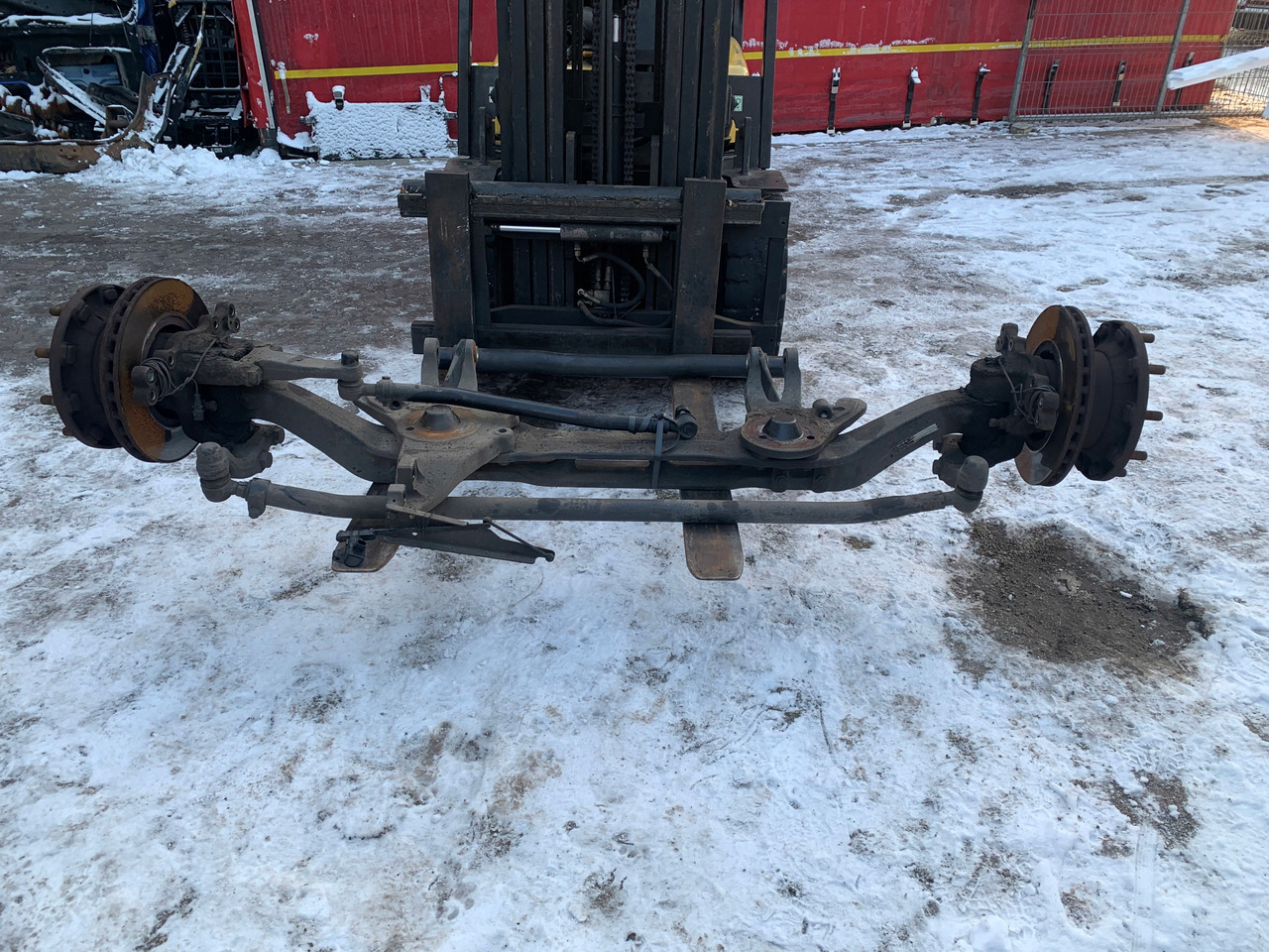 OŚ PRZEDNIA MERCEDES ACTROS MP4 ANTOS F-8.0/C22.5 - Front axle for Truck: picture 1 OŚ PRZEDNIA MERCEDES ACTROS MP4 ANTOS F-8.0/C22.5 - Front axle for Truck: picture 1