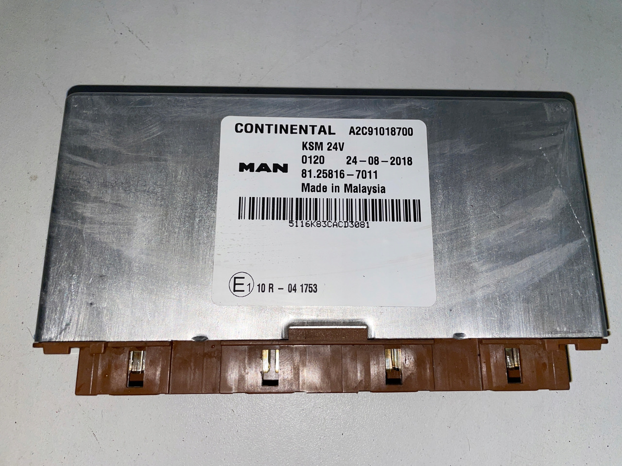STEROWNIK KSM MAN TGX TGS 81258167011 - ECU for Truck: picture 1 STEROWNIK KSM MAN TGX TGS 81258167011 - ECU for Truck: picture 1