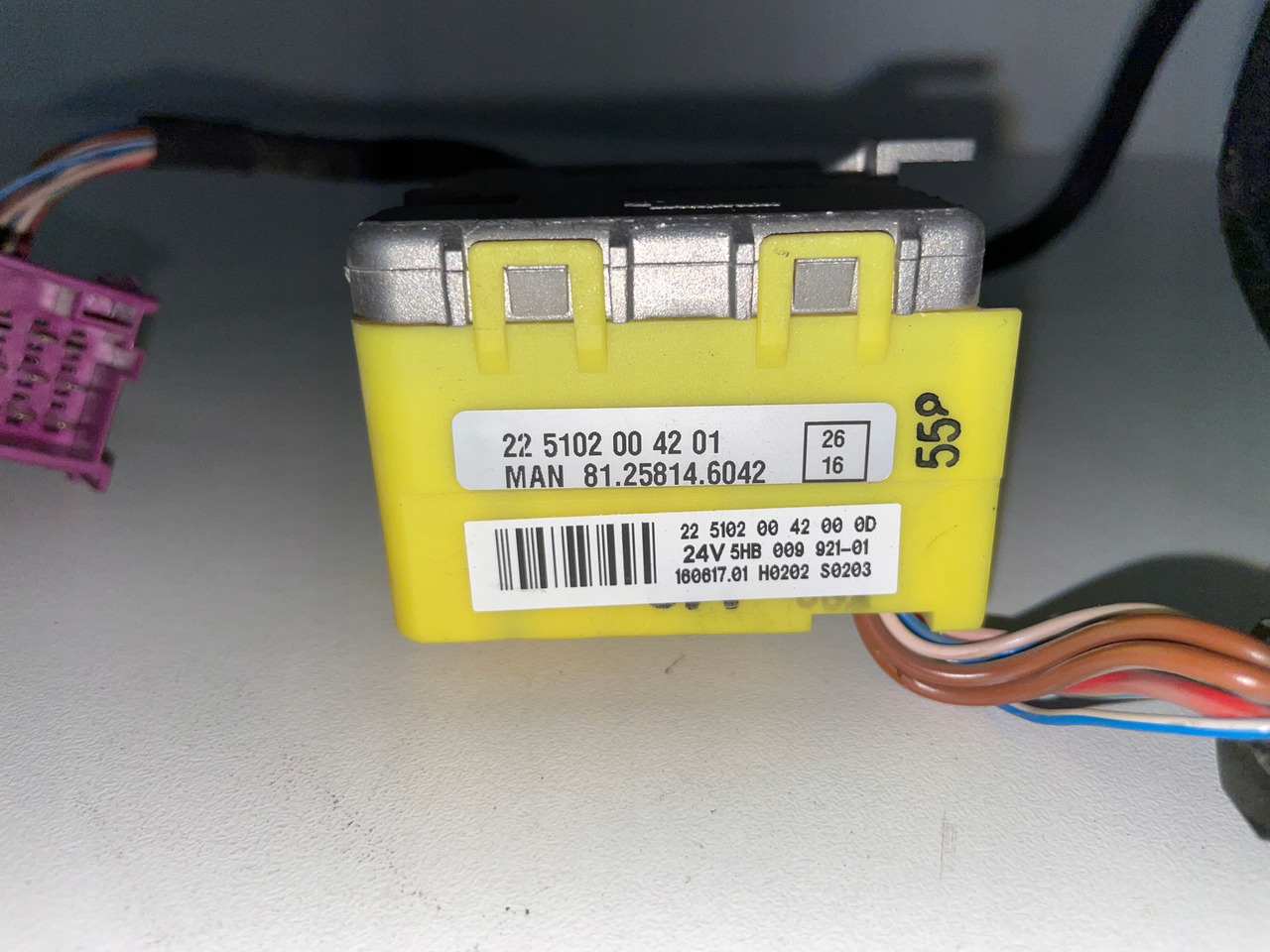 STEROWNIK WEBASTA MAN TGX TGS 81258146042 - ECU for Truck: picture 2 STEROWNIK WEBASTA MAN TGX TGS 81258146042 - ECU for Truck: picture 2