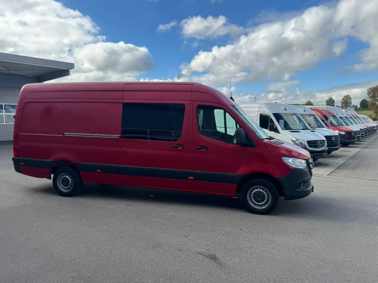 Mercedes-Benz Sprinter 317 CDI Maxi Lang Mixto AHK 3,5t MBUX - Crew cab van: picture 3 Mercedes-Benz Sprinter 317 CDI Maxi Lang Mixto AHK 3,5t MBUX - Crew cab van: picture 3