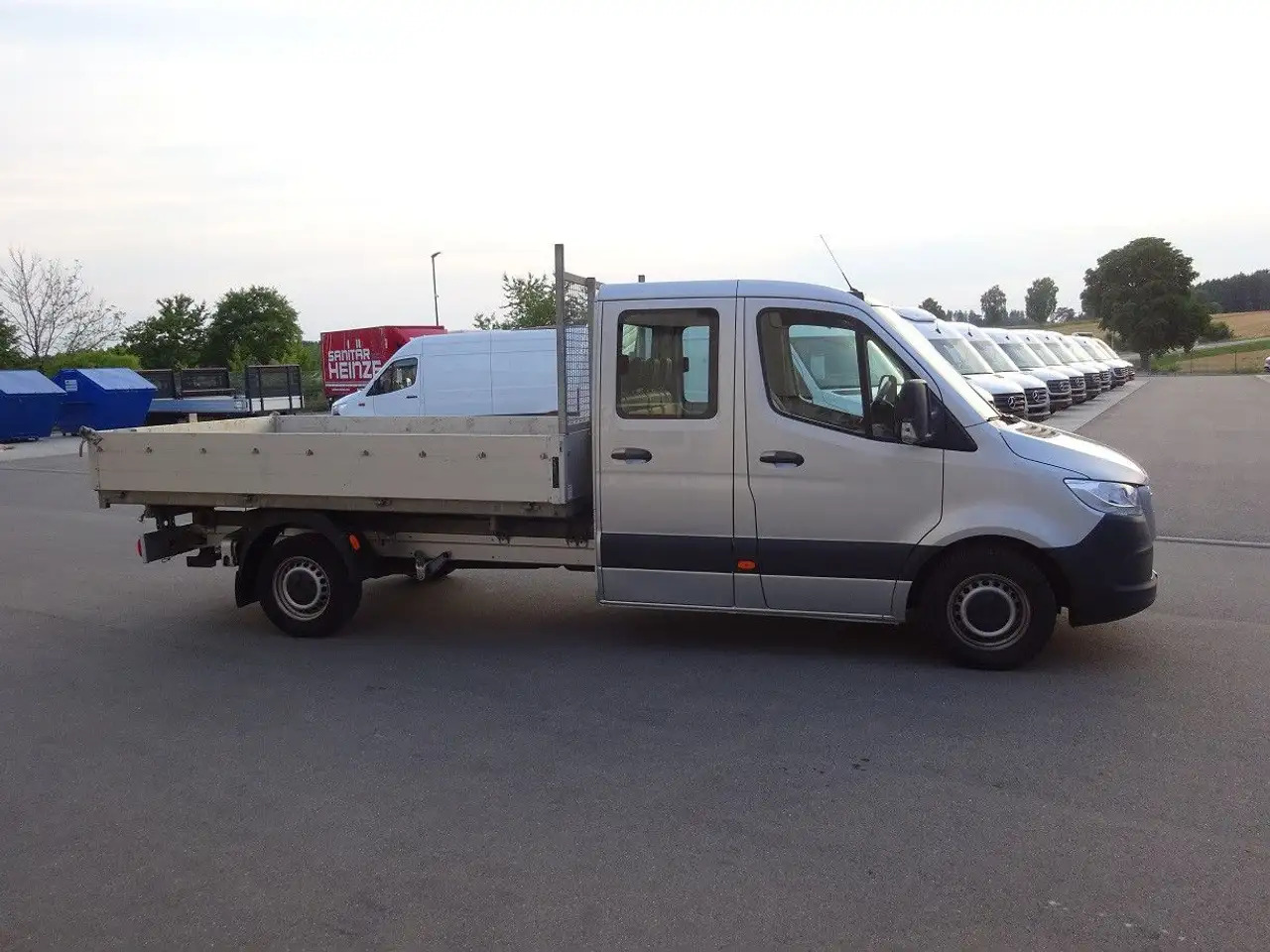 Mercedes-Benz Sprinter 319 CDI DoKa Maxi Kipper AHK 2,8t - Open body delivery van, Crew cab van: picture 2 Mercedes-Benz Sprinter 319 CDI DoKa Maxi Kipper AHK 2,8t - Open body delivery van, Crew cab van: picture 2