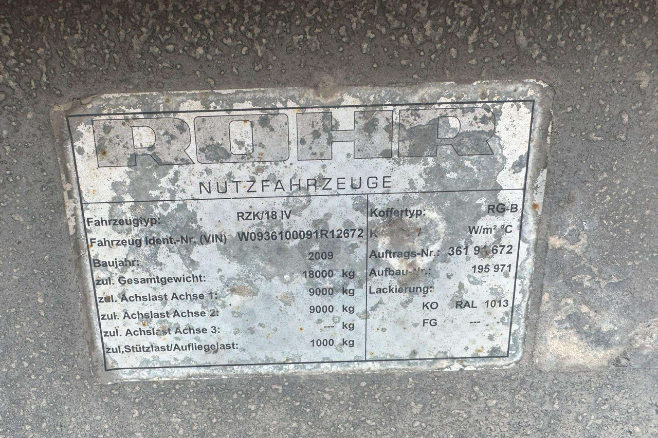 Leasing of  Rohr RZK.18 Rohr RZK.18: picture 9