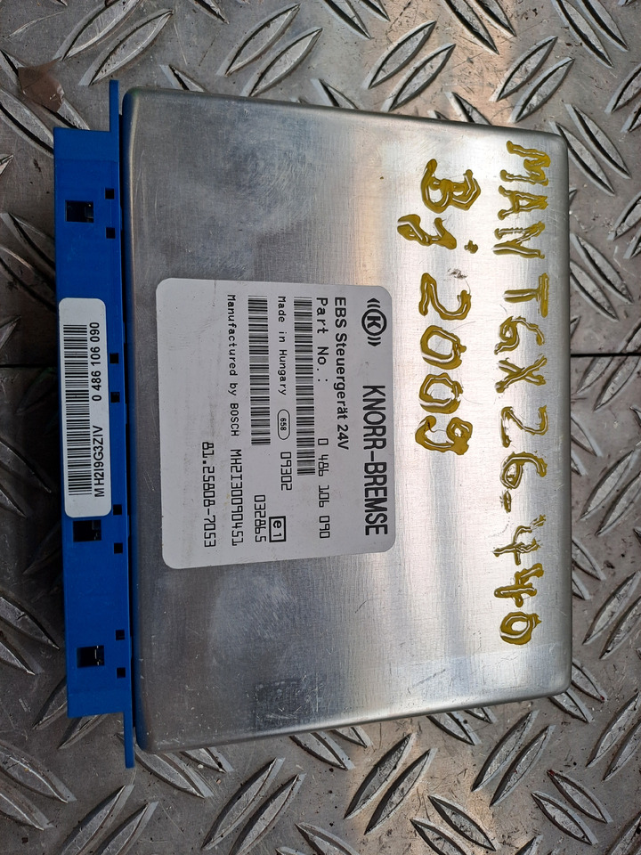 Gebrauchtes MAN TGX 26.440 EBS Steuergerät Brems - / Fahrdynamik, Artikel - Nr. : 81.25808 - 7053 - ECU for Truck: picture 4 Gebrauchtes MAN TGX 26.440 EBS Steuergerät Brems - / Fahrdynamik, Artikel - Nr. : 81.25808 - 7053 - ECU for Truck: picture 4