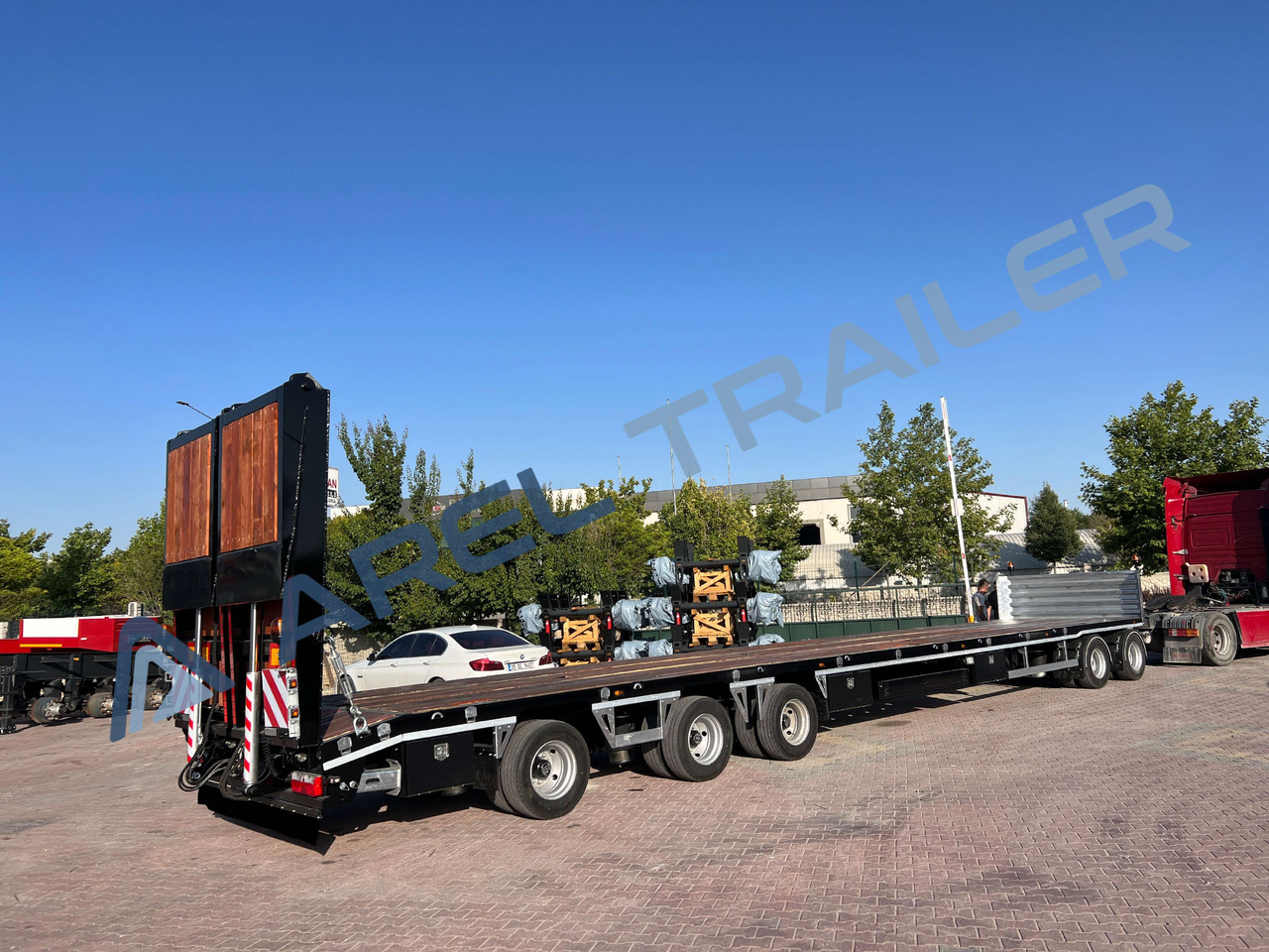 AREL TRAILER 3+2 5 AXLE DRAWBAR REMORQUE TRAILER - Low loader trailer: picture 4 AREL TRAILER 3+2 5 AXLE DRAWBAR REMORQUE TRAILER - Low loader trailer: picture 4