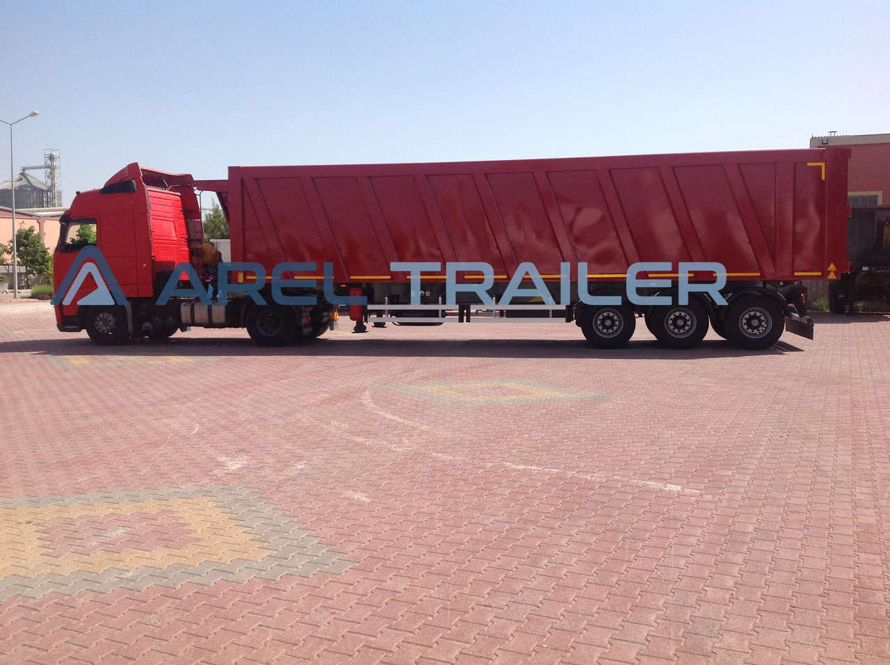 AREL TRAILER 50 M3 - 85 M3 SCRAP TIPPER TRAILER - Tipper semi-trailer: picture 1 AREL TRAILER 50 M3 - 85 M3 SCRAP TIPPER TRAILER - Tipper semi-trailer: picture 1