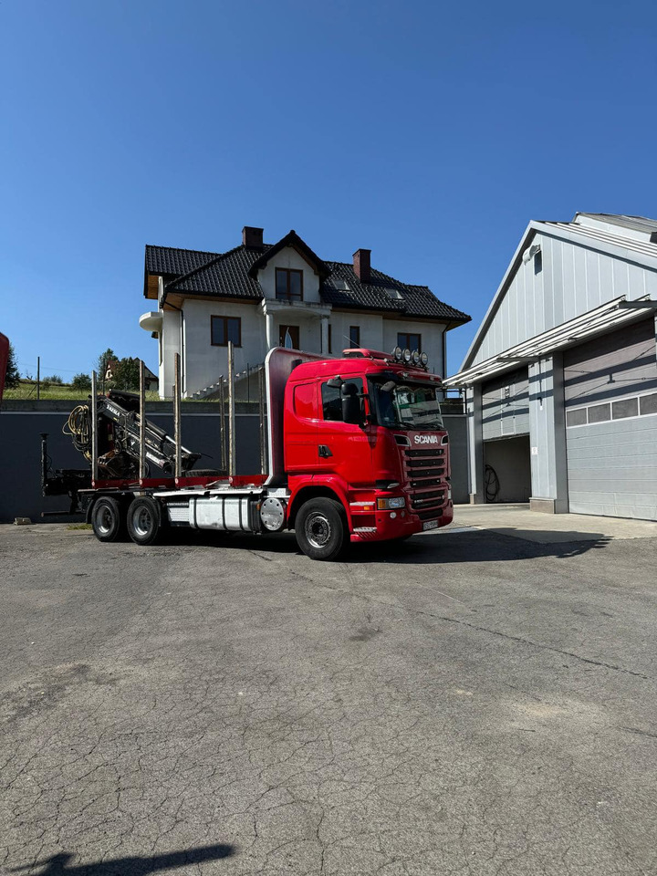 SCANIA R500 & KESLA 2012T - Timber truck, Crane truck: picture 3 SCANIA R500 & KESLA 2012T - Timber truck, Crane truck: picture 3
