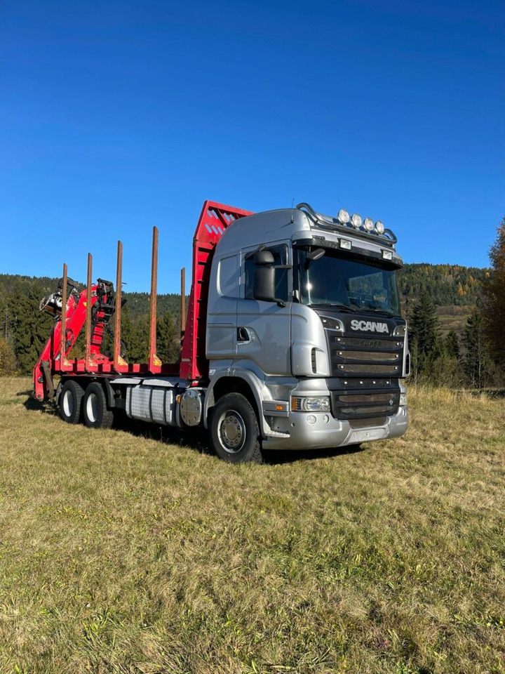 SCANIA R560 - Timber truck, Crane truck: picture 1 SCANIA R560 - Timber truck, Crane truck: picture 1