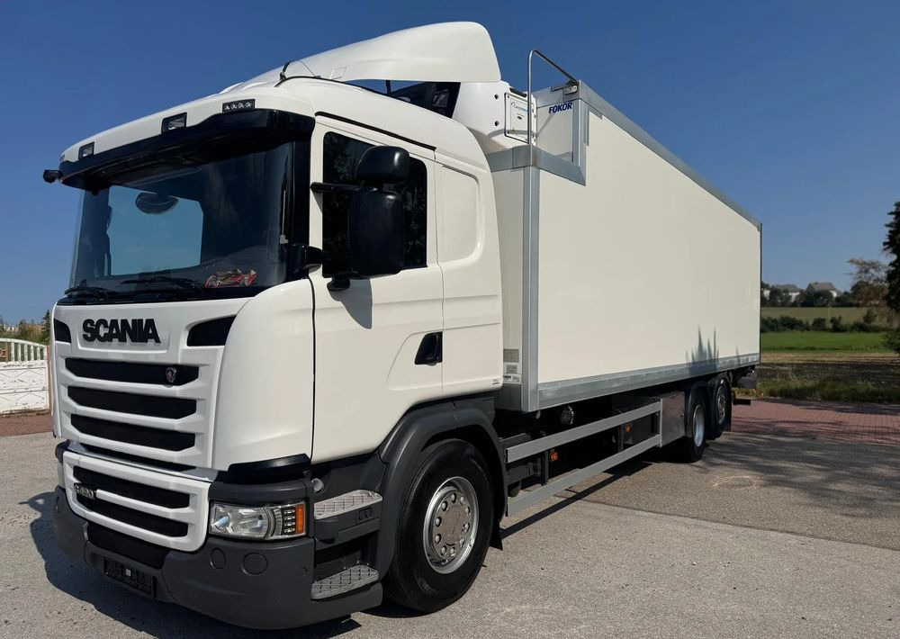 Scania Scania G 490 / CHŁODNIA + WINDA / 23 PALETY / EURO6 / OŚ SKRĘTNA / CARRIER 850 / ASO - Refrigerated truck: picture 4 Scania Scania G 490 / CHŁODNIA + WINDA / 23 PALETY / EURO6 / OŚ SKRĘTNA / CARRIER 850 / ASO - Refrigerated truck: picture 4
