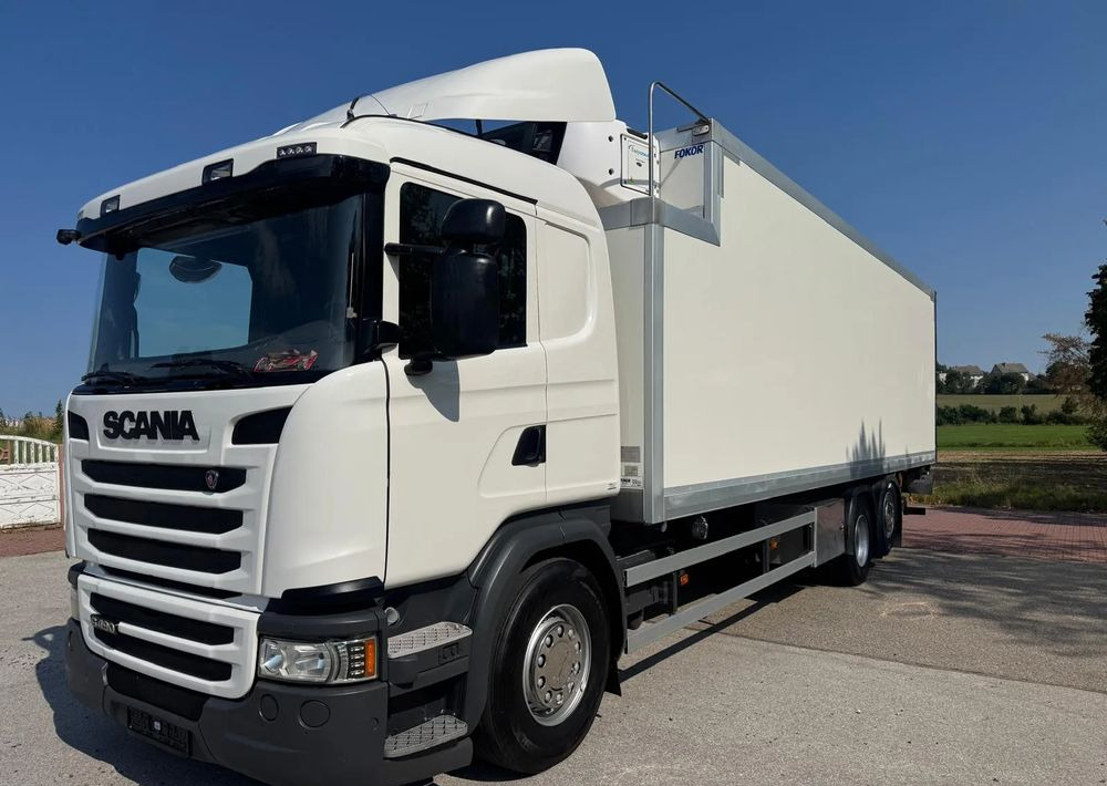 Scania Scania G 490 / CHŁODNIA + WINDA / 23 PALETY / EURO6 / OŚ SKRĘTNA / CARRIER 850 / ASO - Refrigerated truck: picture 1 Scania Scania G 490 / CHŁODNIA + WINDA / 23 PALETY / EURO6 / OŚ SKRĘTNA / CARRIER 850 / ASO - Refrigerated truck: picture 1