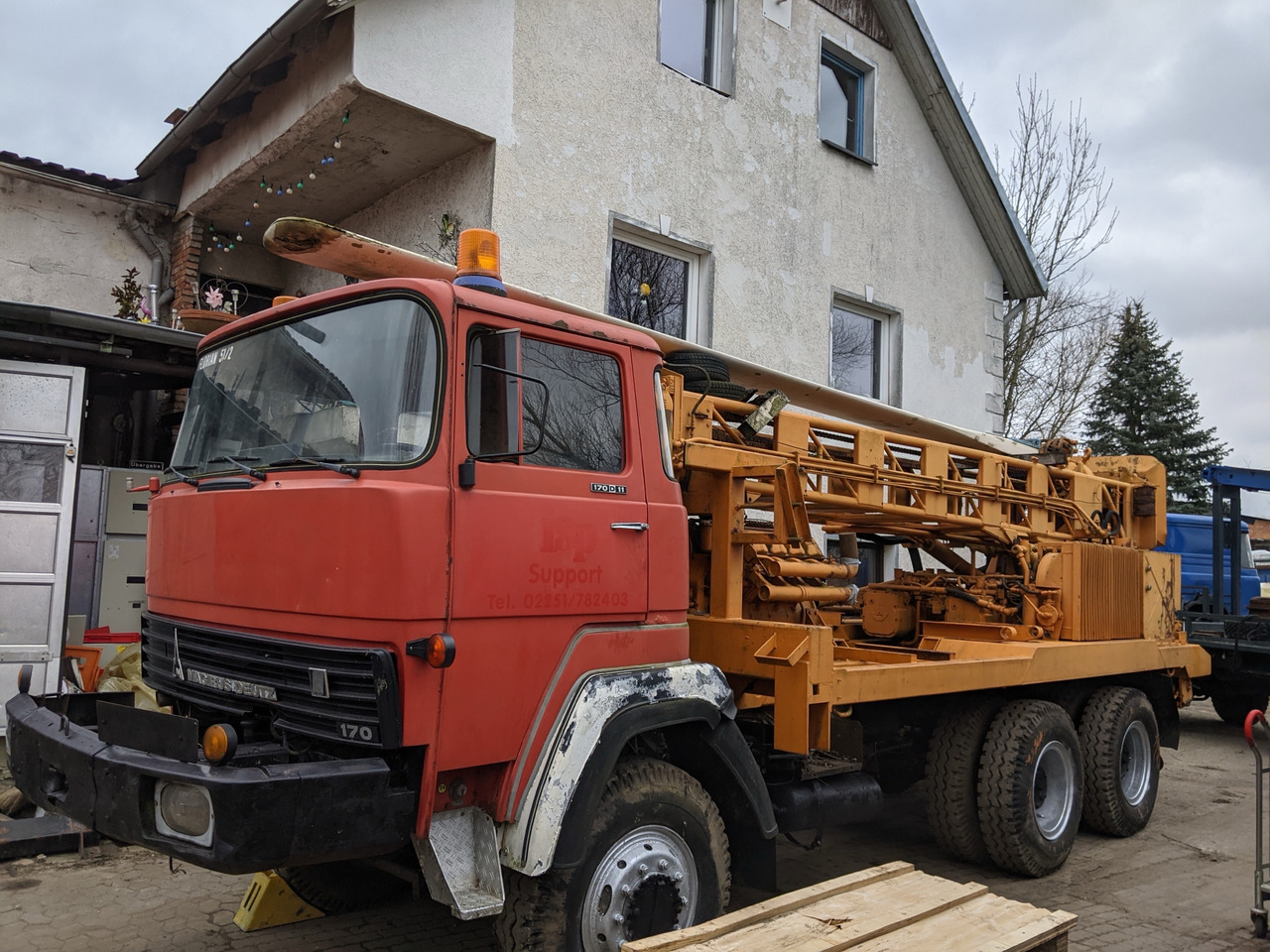 Magirus Deutz Prakla P5001 Drilling rig ,500 m Iveco Magirus Deutz - Drilling rig: picture 1 Magirus Deutz Prakla P5001 Drilling rig ,500 m Iveco Magirus Deutz - Drilling rig: picture 1