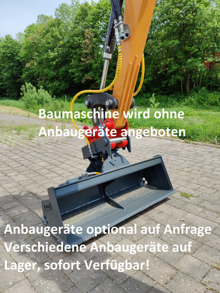 Case CX26C Minibagger m. Kabine NEU Komfortsitz HZG LED Scheinwerfer Joystick-Steuerung - Mini excavator: picture 2 Case CX26C Minibagger m. Kabine NEU Komfortsitz HZG LED Scheinwerfer Joystick-Steuerung - Mini excavator: picture 2