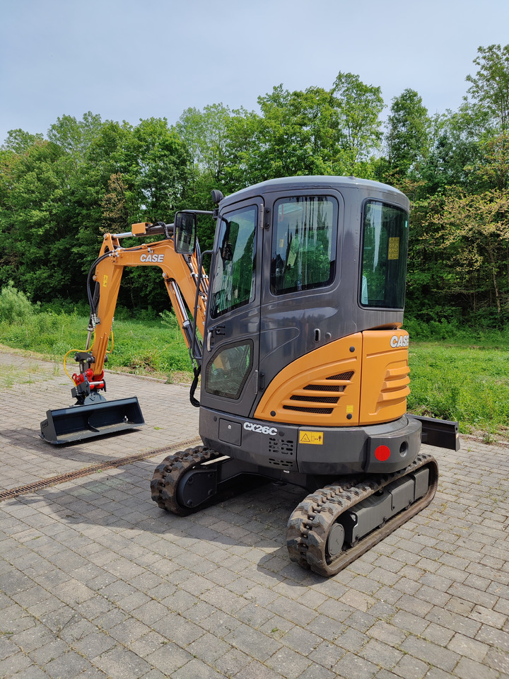 Case CX26C Minibagger m. Kabine NEU Komfortsitz HZG LED Scheinwerfer Joystick-Steuerung - Mini excavator: picture 4 Case CX26C Minibagger m. Kabine NEU Komfortsitz HZG LED Scheinwerfer Joystick-Steuerung - Mini excavator: picture 4