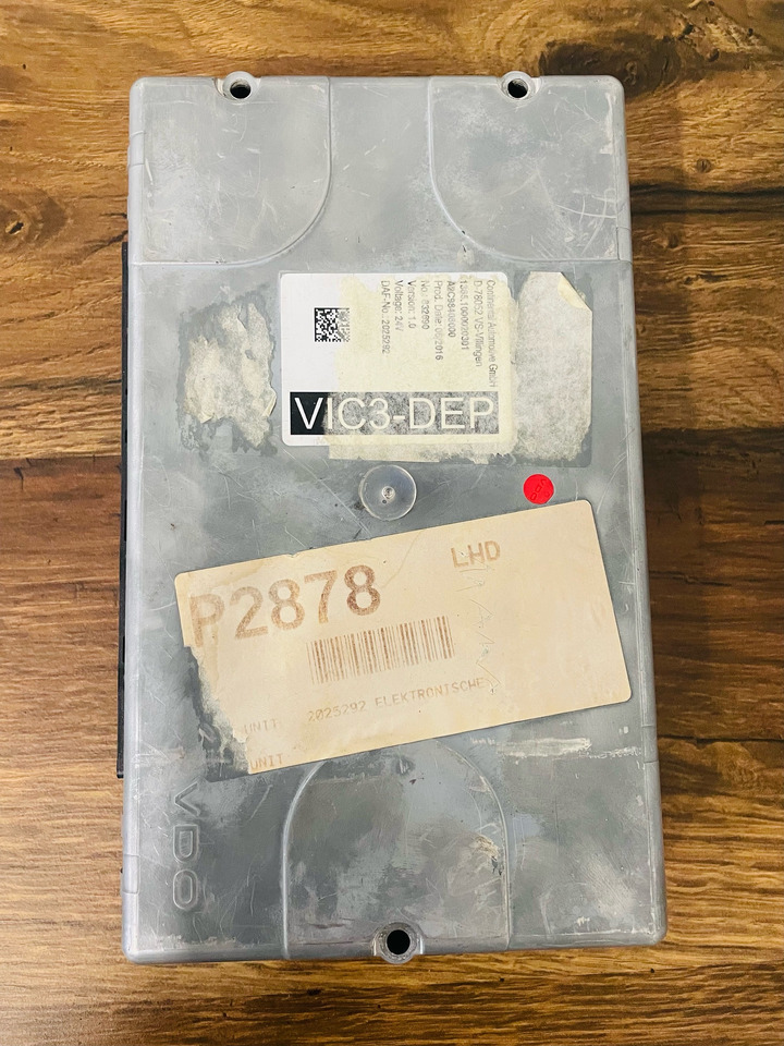 DAF Control Unit VIC3-DEP used - ECU for Truck: picture 1 DAF Control Unit VIC3-DEP used - ECU for Truck: picture 1