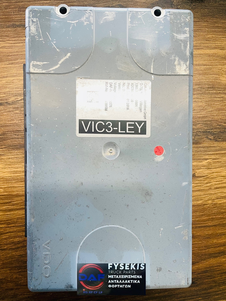 DAF Control Unit VIC3-LEY used - ECU for Truck: picture 1 DAF Control Unit VIC3-LEY used - ECU for Truck: picture 1