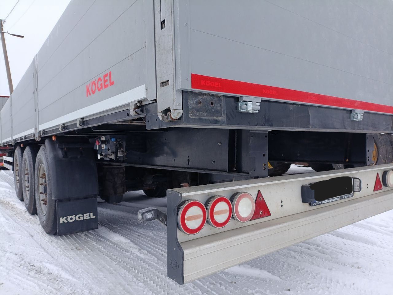 Dropside/ Flatbed semi-trailer KÖGEL: picture 9 Dropside/ Flatbed semi-trailer KÖGEL: picture 9