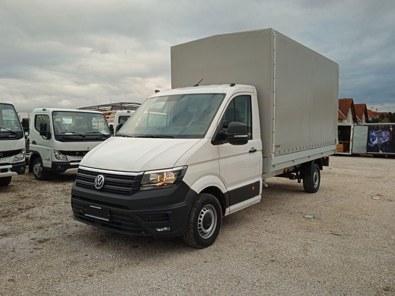 Volkswagen Crafter L4 Pritsche und Plane 140Ps SOFORT - Curtain side van: picture 1 Volkswagen Crafter L4 Pritsche und Plane 140Ps SOFORT - Curtain side van: picture 1