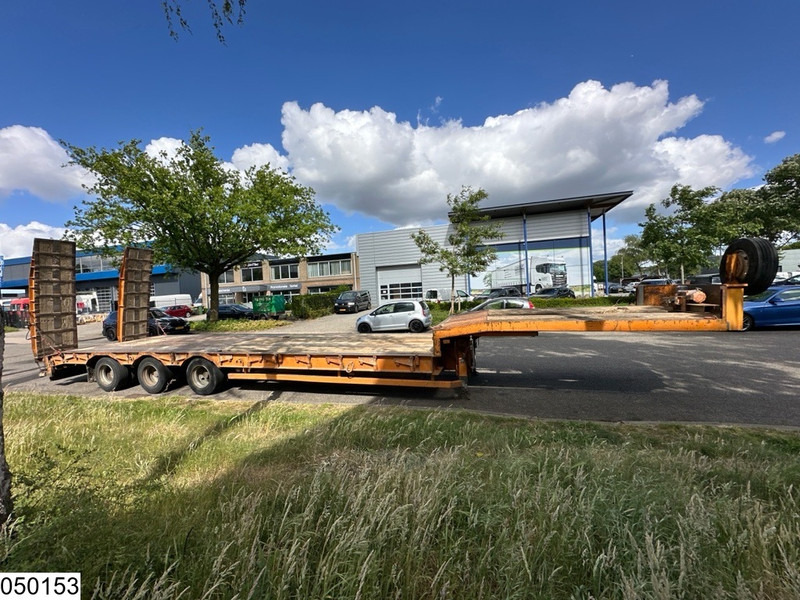 Low loader semi-trailer ASCA Lowbed 48.000 KG, Steelsuspension: picture 8