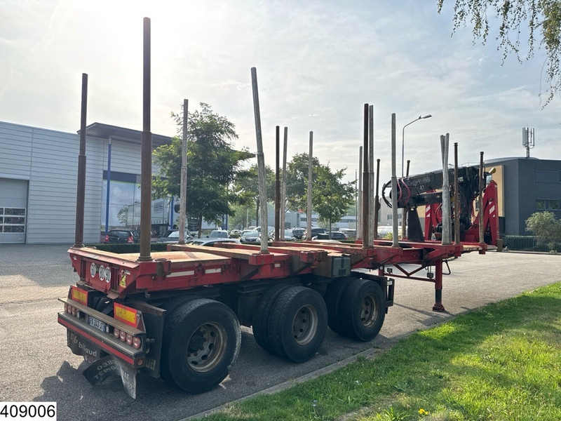 Billaud Chassis Wood transport, Jonsered, Extendable. - Timber semi-trailer: picture 5 Billaud Chassis Wood transport, Jonsered, Extendable. - Timber semi-trailer: picture 5