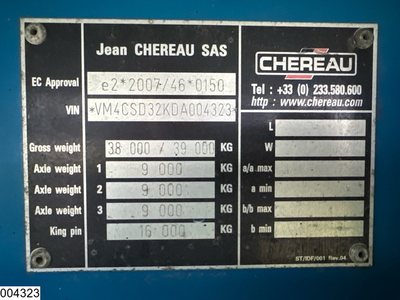 Chereau Koel vries Carrier Vector 1550 - Refrigerated semi-trailer: picture 4 Chereau Koel vries Carrier Vector 1550 - Refrigerated semi-trailer: picture 4