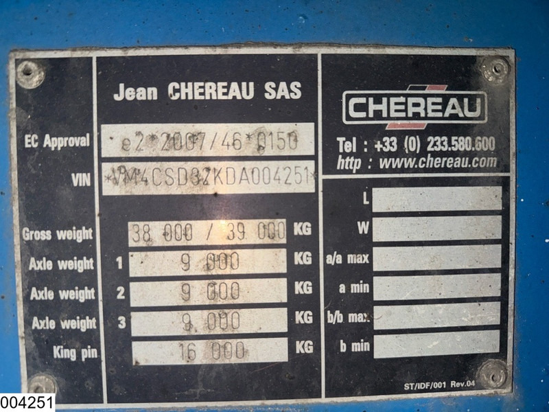 Chereau Koel vries Carrier Vector 1950 Mt - Refrigerated semi-trailer: picture 4 Chereau Koel vries Carrier Vector 1950 Mt - Refrigerated semi-trailer: picture 4
