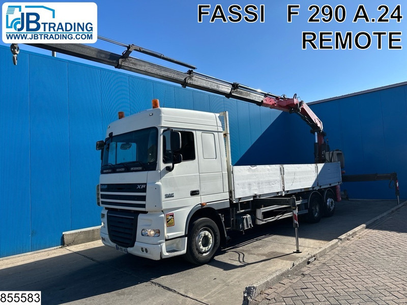 DAF XF 410 6x2, Fassi, Retarder, Remote - Dropside/ Flatbed truck, Crane truck: picture 1 DAF XF 410 6x2, Fassi, Retarder, Remote - Dropside/ Flatbed truck, Crane truck: picture 1