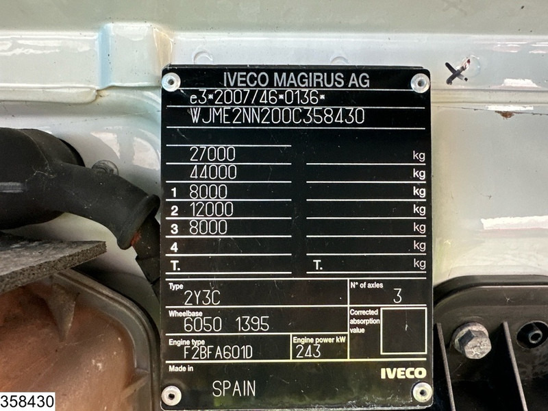 Leasing of Iveco Stralis 330 CNG 6x2, EURO 6, Retarder, CNG Iveco Stralis 330 CNG 6x2, EURO 6, Retarder, CNG: picture 14