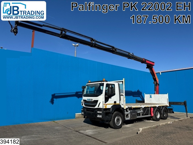 Iveco X-Way 360 6X4, EURO 6, Steel suspension, Palfinger - Dropside/ Flatbed truck, Crane truck: picture 1 Iveco X-Way 360 6X4, EURO 6, Steel suspension, Palfinger - Dropside/ Flatbed truck, Crane truck: picture 1