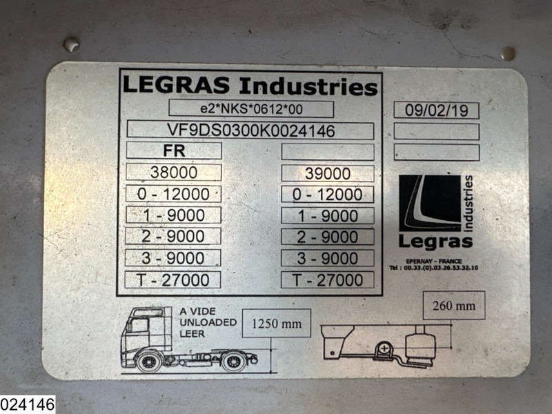 Legras Walking floor - Walking floor semi-trailer: picture 4 Legras Walking floor - Walking floor semi-trailer: picture 4
