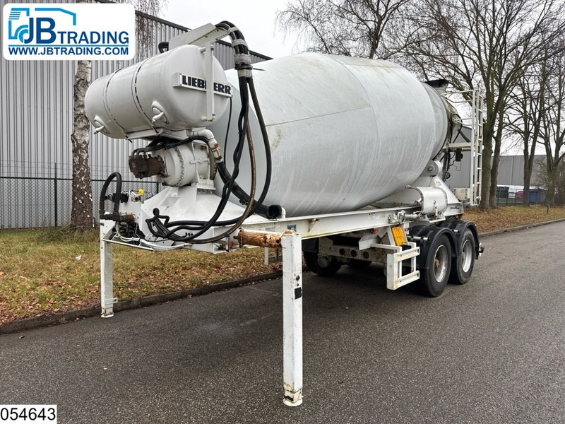 Liebherr Betonmixer Liebherr 10m3 - Concrete mixer semi-trailer: picture 1 Liebherr Betonmixer Liebherr 10m3 - Concrete mixer semi-trailer: picture 1