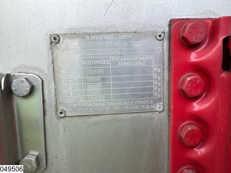 Magyar Food Magyar, 38980 Liter, 4 Compartimenten - Tanker semi-trailer: picture 4 Magyar Food Magyar, 38980 Liter, 4 Compartimenten - Tanker semi-trailer: picture 4