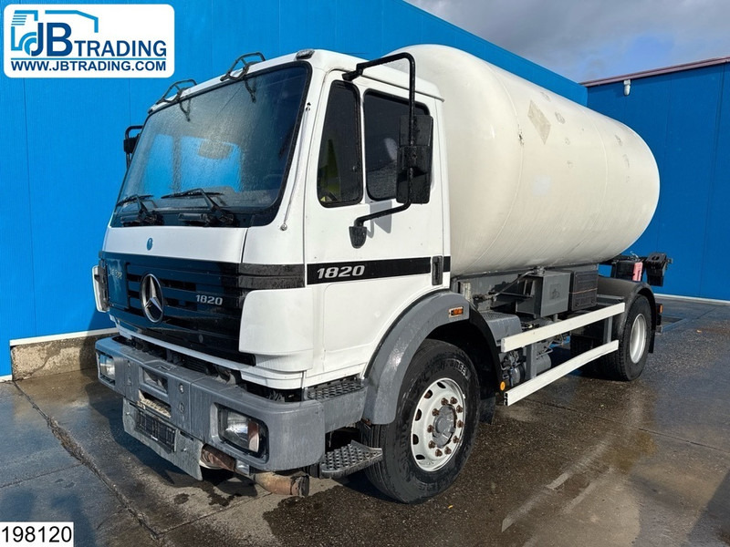 Mercedes-Benz 1820 15375 Liter, LPG GPL, Gastank, Steel suspension - Tanker truck: picture 1 Mercedes-Benz 1820 15375 Liter, LPG GPL, Gastank, Steel suspension - Tanker truck: picture 1