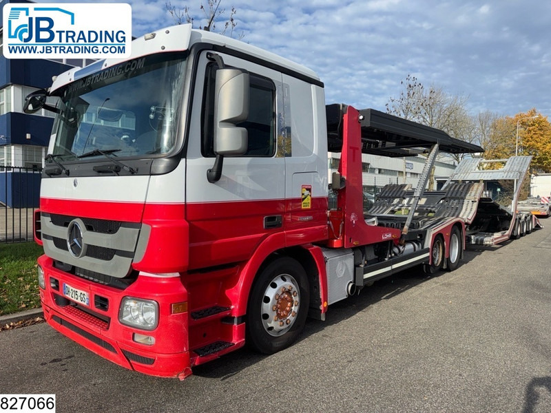 Mercedes-Benz Actros 2544 EURO 5, Lohr, Retarder, Combi - Car transporter truck: picture 1 Mercedes-Benz Actros 2544 EURO 5, Lohr, Retarder, Combi - Car transporter truck: picture 1