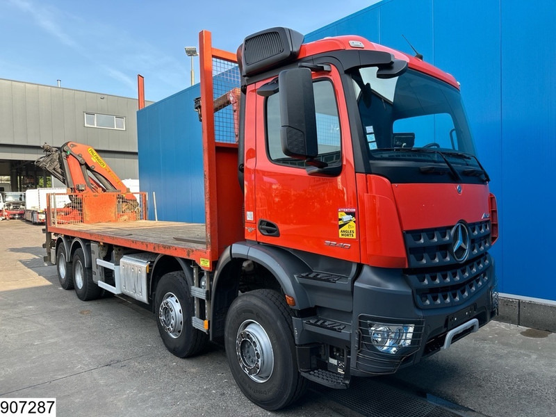 Mercedes-Benz Arocs 3240 8X4, EURO 6, Steel suspension, Palfinger - Dropside/ Flatbed truck, Crane truck: picture 3 Mercedes-Benz Arocs 3240 8X4, EURO 6, Steel suspension, Palfinger - Dropside/ Flatbed truck, Crane truck: picture 3