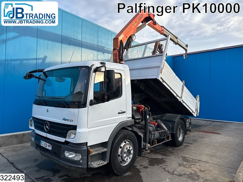 Mercedes-Benz Atego 1624 Palfinger, Leaf , Manual - Tipper, Crane truck: picture 1 Mercedes-Benz Atego 1624 Palfinger, Leaf , Manual - Tipper, Crane truck: picture 1