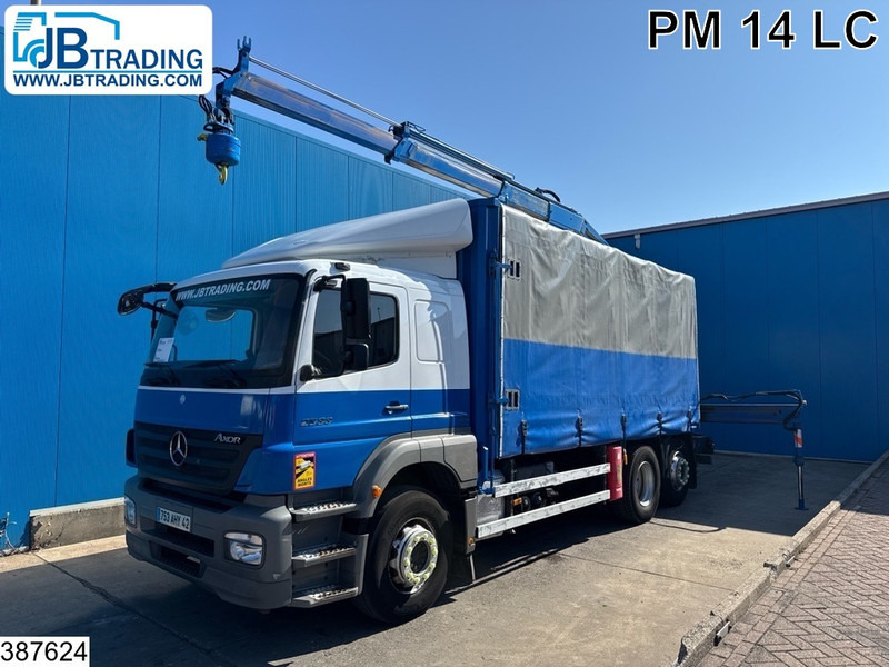 Mercedes-Benz Axor 2533 6X2, PM, Remote - Dropside/ Flatbed truck, Crane truck: picture 1 Mercedes-Benz Axor 2533 6X2, PM, Remote - Dropside/ Flatbed truck, Crane truck: picture 1