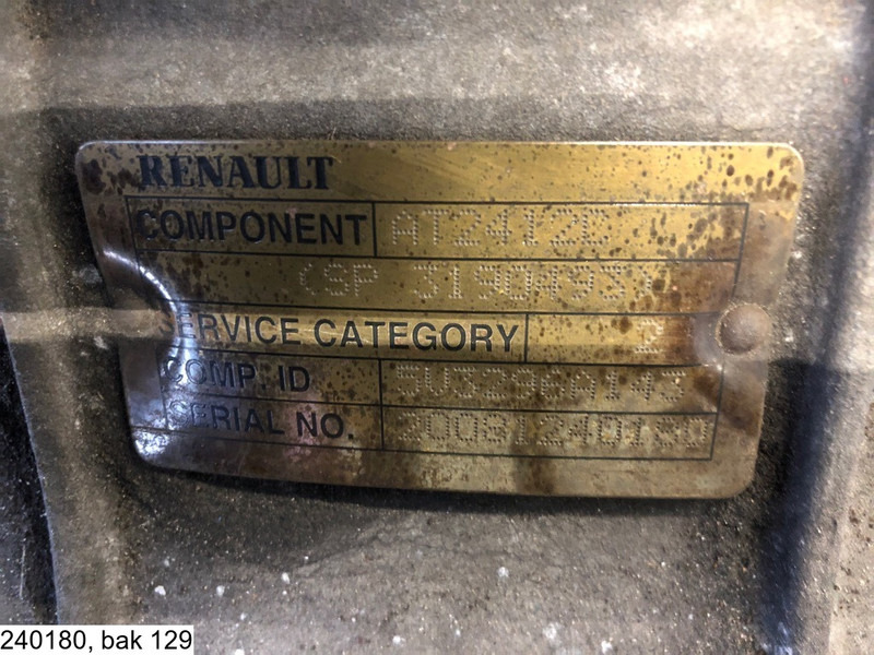Renault AT2412C, Automatic, Retarder - Gearbox: picture 3 Renault AT2412C, Automatic, Retarder - Gearbox: picture 3