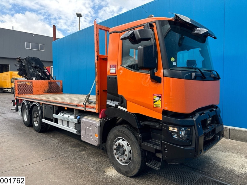 Renault C 380 6X4, EURO 6, HIAB, Remote, Steel suspension - Dropside/ Flatbed truck, Crane truck: picture 3 Renault C 380 6X4, EURO 6, HIAB, Remote, Steel suspension - Dropside/ Flatbed truck, Crane truck: picture 3