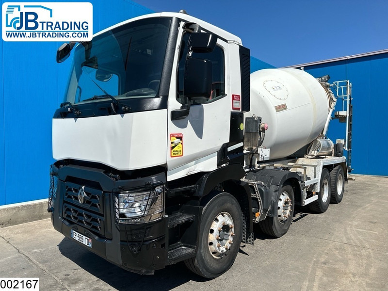 Renault C 430 8X4, EURO 6, Steel suspension, Stetter 9m3 - Concrete mixer truck: picture 1 Renault C 430 8X4, EURO 6, Steel suspension, Stetter 9m3 - Concrete mixer truck: picture 1