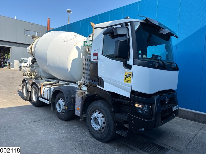 Renault C 430 8x4, EURO 6, Imer 9m3, Steel, Hub reduction - Concrete mixer truck: picture 2 Renault C 430 8x4, EURO 6, Imer 9m3, Steel, Hub reduction - Concrete mixer truck: picture 2