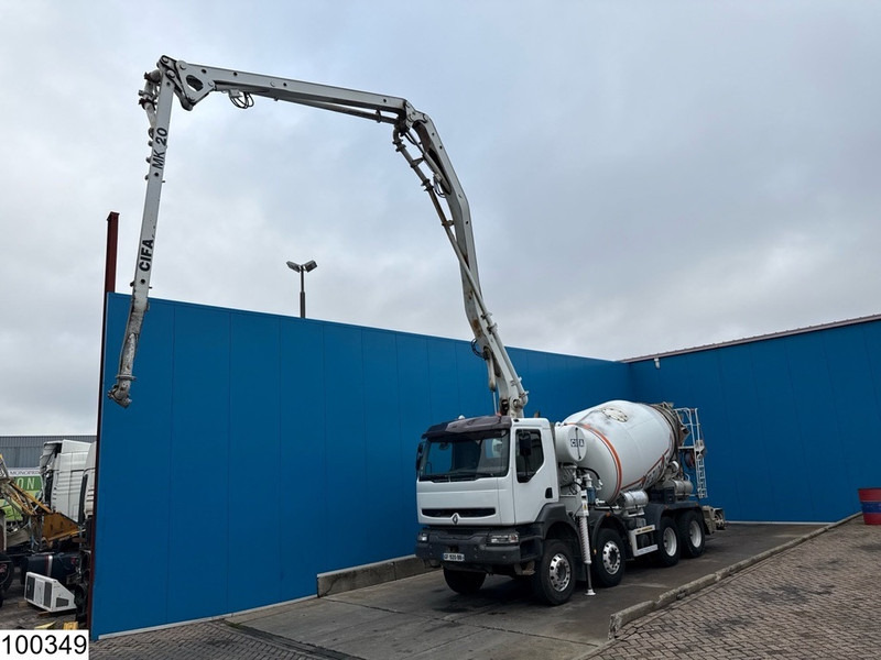 Renault Kerax 420 8x4, EURO 3, Cifa MK20, 9m3 - Concrete pump truck: picture 3 Renault Kerax 420 8x4, EURO 3, Cifa MK20, 9m3 - Concrete pump truck: picture 3