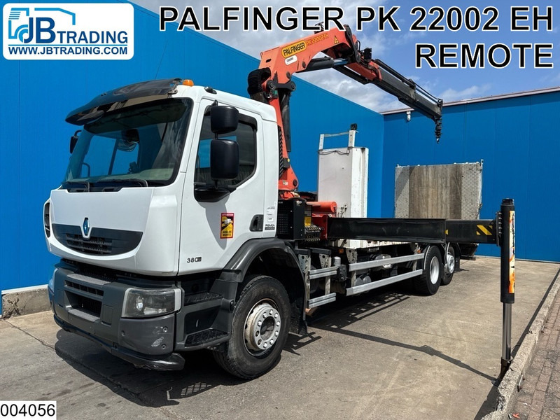 Renault Lander 380 Dxi EURO 5, Hydraulic, Palfinger, Remote - Dropside/ Flatbed truck, Crane truck: picture 1 Renault Lander 380 Dxi EURO 5, Hydraulic, Palfinger, Remote - Dropside/ Flatbed truck, Crane truck: picture 1