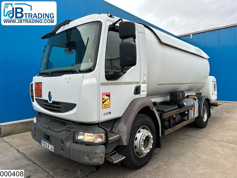 Renault Midlum 220 15985 Liter, LPG GPL, Gastank, Steel suspension - Tanker truck: picture 1 Renault Midlum 220 15985 Liter, LPG GPL, Gastank, Steel suspension - Tanker truck: picture 1