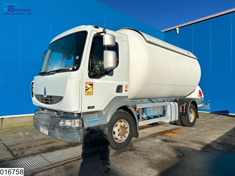 Tanker truck Renault Midlum 220 17013 Liter, LPG GPL, Gastank, Steel suspension: picture 1
